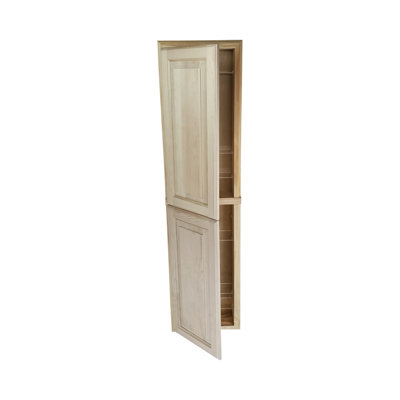 Timber Tree Cabinets Solid Wood Recessed Bathroom Cabinet | Wayfair